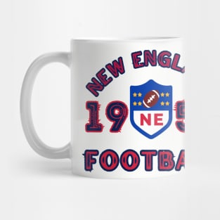 New England Football Vintage Style Mug